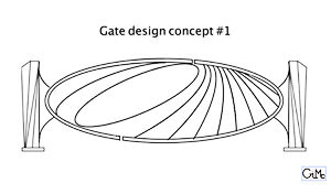 The 'Gate' design, by Gilbert McCann