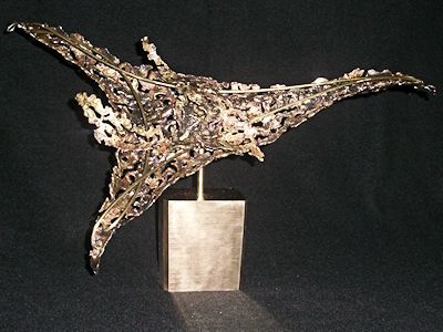 The 'Sagitta' sculpture, by Gilbert McCann